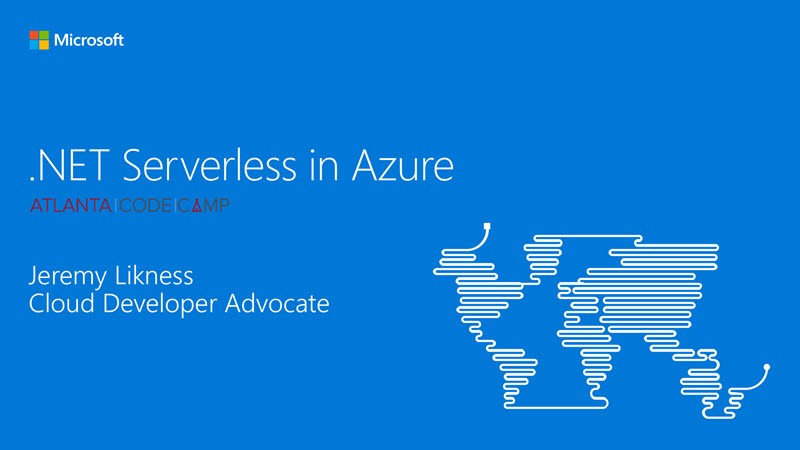 .NET Serverless in Azure