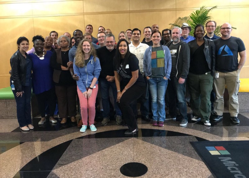 The Microsoft Community Connections group in Charlotte 2017