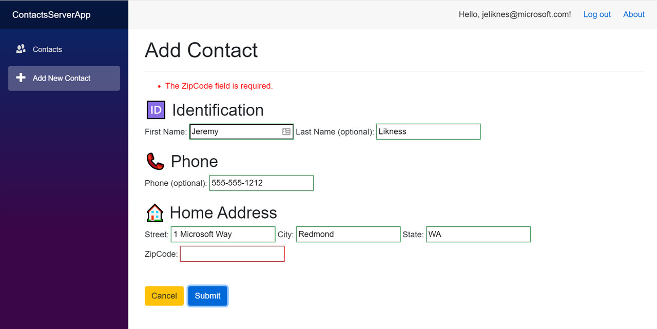 Build an Azure AD Secured Blazor Server Line of Business App